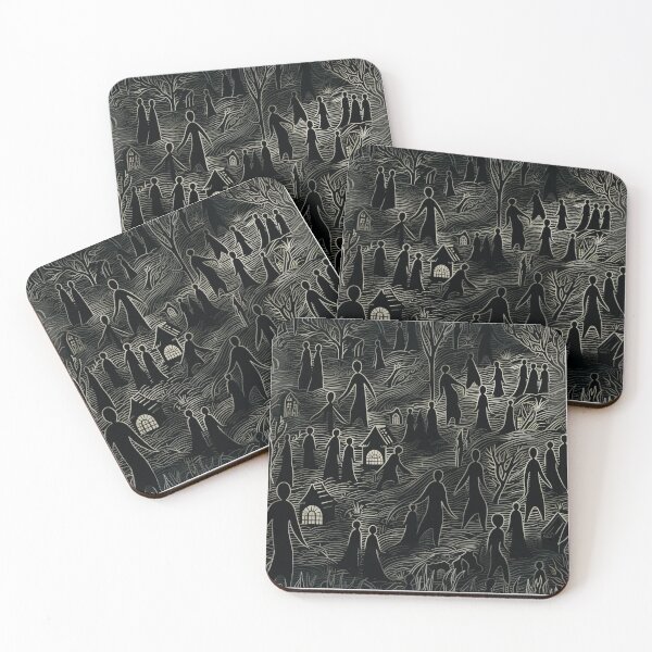 Item preview, Haunted forest designed and sold by NuttyCottage.