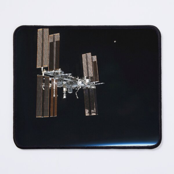 Item preview, STK204695S-International Space Station in orbit above Earth. designed and sold by StocktrekImages.