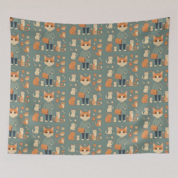 Item preview, Cat Man designed and sold by e-churchill.