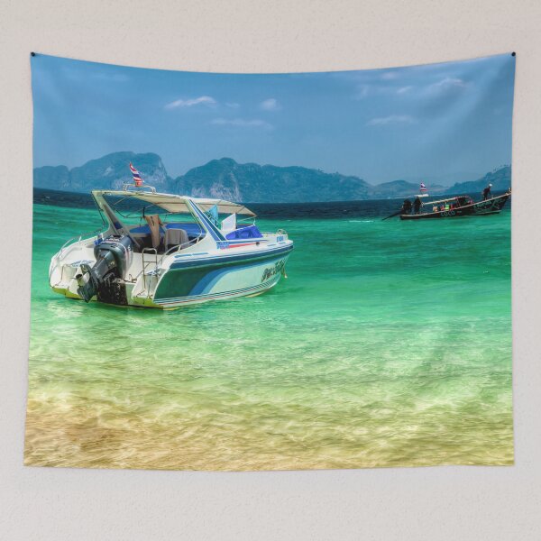 Item preview, Speed Boat Koh Lanta Thailand designed and sold by AJEvans.