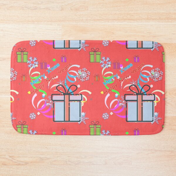 Item preview, Xmas Party Gift box Red Digital Happy New Years No .1 designed and sold by ShioriArt Design.