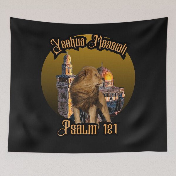 Item preview, Yeshua Mesías (Salmo 121) designed and sold by Tripp Art Studio.