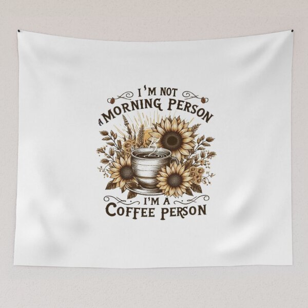 Item preview, Coffee is My Love Language: I'm Not a Morning Person T-Shirt designed and sold by Clothesbest.