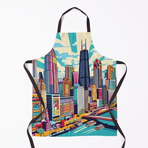 Item preview, Pop Metropolis Pop Art City Landscape - home decor designed and sold by crea8iveway.