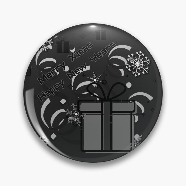 Item preview, Xmas Party Gift box Dark Style Digital Happy New Years designed and sold by ShioriArt Design.