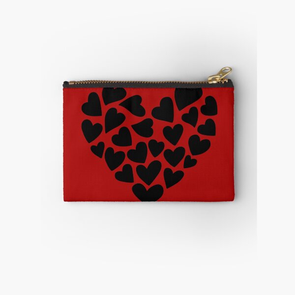 Item preview, Heart made of many small black hearts designed and sold by LionessLove.