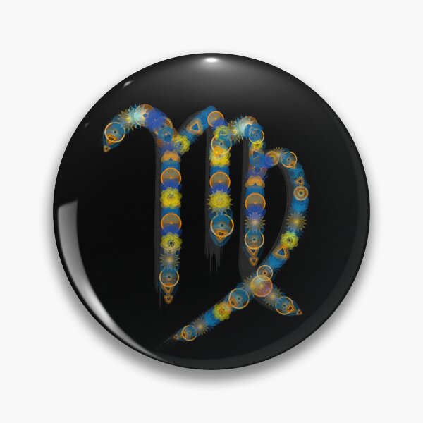 Item preview, Spirograph Virgo Zodiac Horoscope Symbol designed and sold by RachelEDesigns.