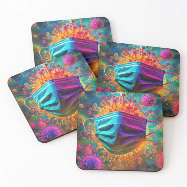 Item preview, Psychedelic virus microworld designed and sold by psychoshadow.