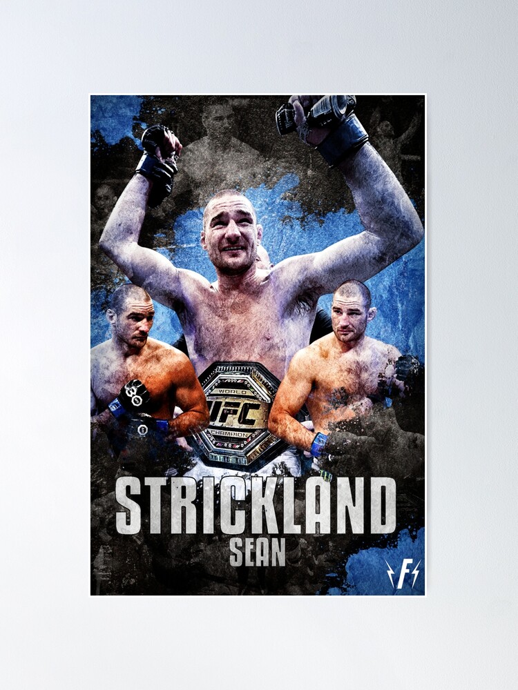 Póster Sean Strickland, UFC Boxeo Campeón, Desean Psycho Merch, 90s ...