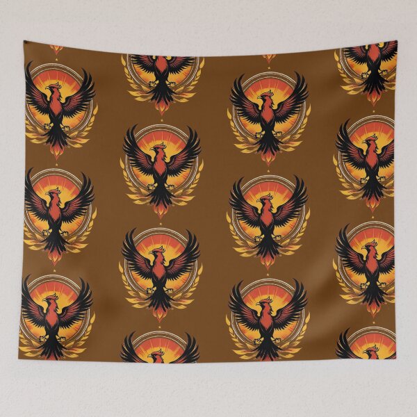 Item preview, "Rising Phoenix: A Majestic Rebirth" designed and sold by ArtistKunal123.