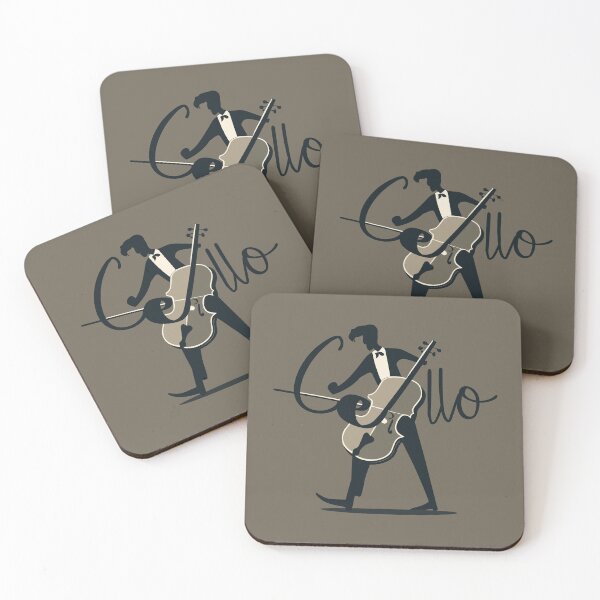 Item preview, Classic Harmony: Tuxedoed Cello Elegance designed and sold by EmeraldMusic.