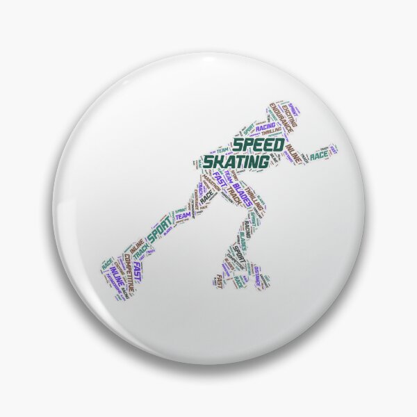 Item preview, Speed Skating for Lighter Backgrounds designed and sold by WordsYouLove.