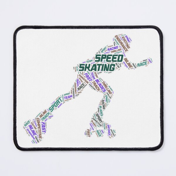 Item preview, Speed Skating for Lighter Backgrounds designed and sold by WordsYouLove.
