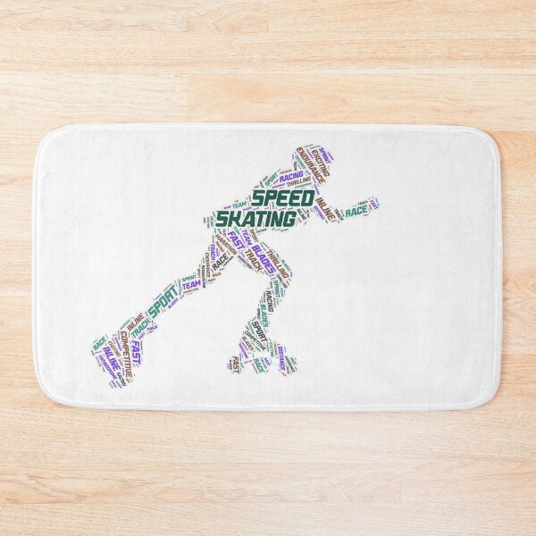 Item preview, Speed Skating for Lighter Backgrounds designed and sold by WordsYouLove.