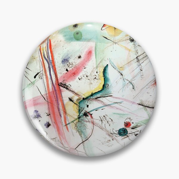 Item preview, HD. Composition With Red & Blue Stripes, by Wassily Kandinsky designed and sold by MINDTHECHERRY.