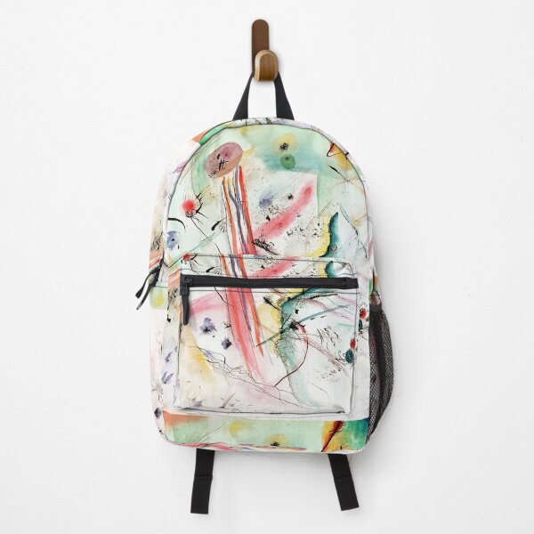 Item preview, HD. Composition With Red & Blue Stripes, by Wassily Kandinsky designed and sold by MINDTHECHERRY.