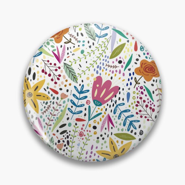 Item preview, Flowery pattern designed and sold by SatuStudio.