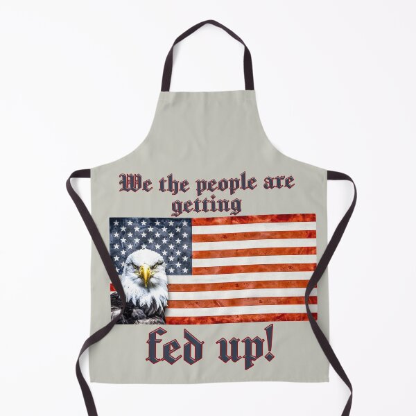 Item preview, Patriotic WE THE PEOPLE ARE GETTING FED UP designed and sold by carolina1.