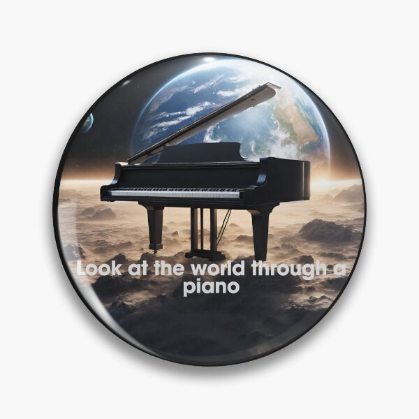 Item preview, Piano in the clouds - stickers designed and sold by LTI-Stickers.
