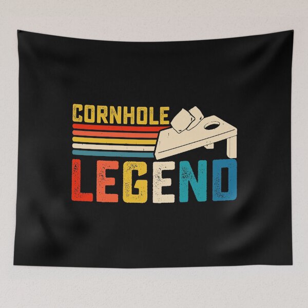 Item preview, Cornhole Legend - Baggo Bean Bag Toss Cornhole Player Team Vintage designed and sold by naworas.