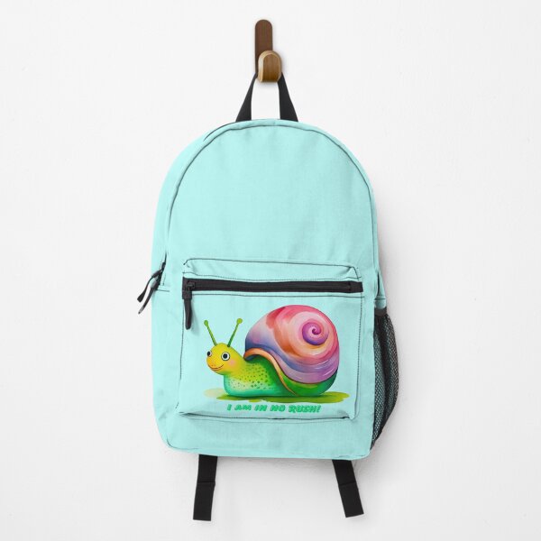 Item preview, Cute Colorful Snail - I Am In No Rush! designed and sold by ZenEvoke.
