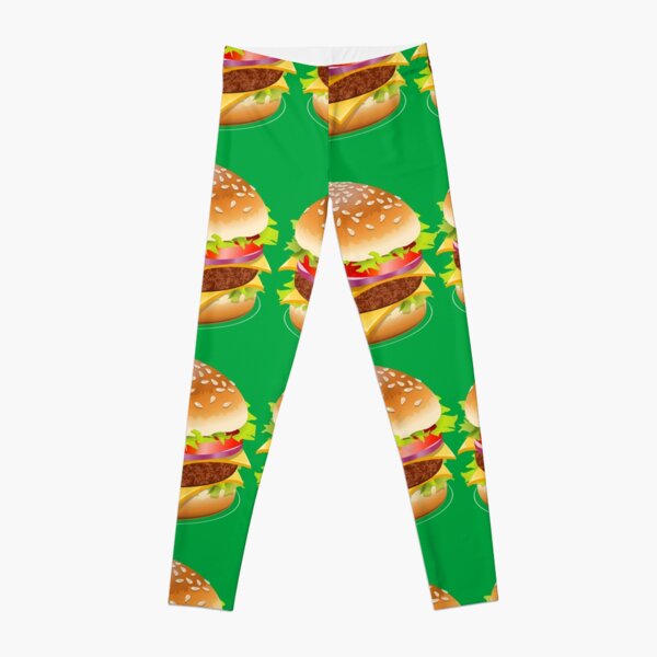 Item preview, Burger Hamburger Cheeseburger Pattern designed and sold by ShirtGalaxy.