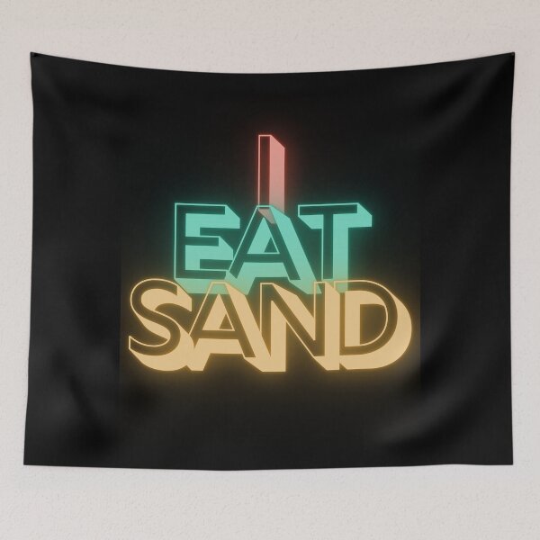 Item preview, Cautious Sand Lover - Funny Beach Humor Sign designed and sold by ChicTrendz.