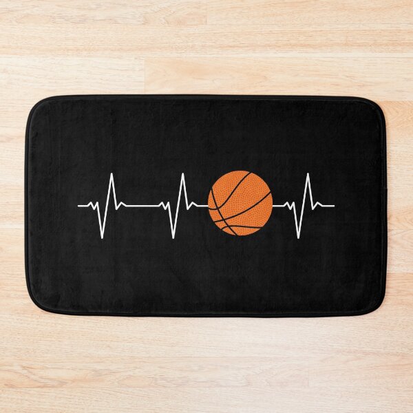 Item preview, Basketball Heartbeat Ball EKG Pulse Line Bball Design designed and sold by venomousvector.