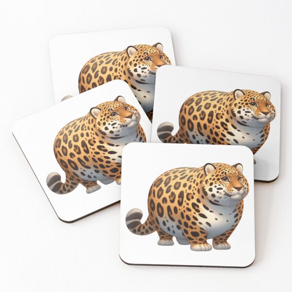 Item preview, Fat Leopard designed and sold by Carly Gough.