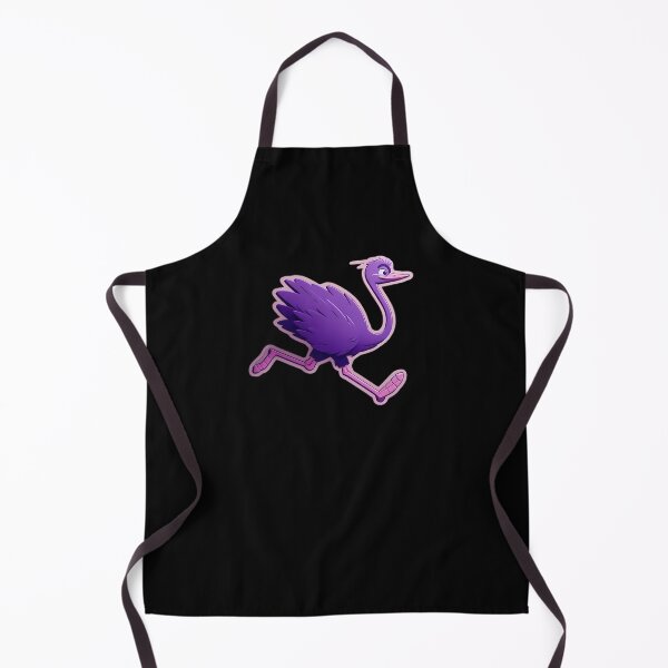 Item preview, Nostr - Decentralized Social Network - cartoon purple ostrich - Nostrich  designed and sold by NautilusMare.