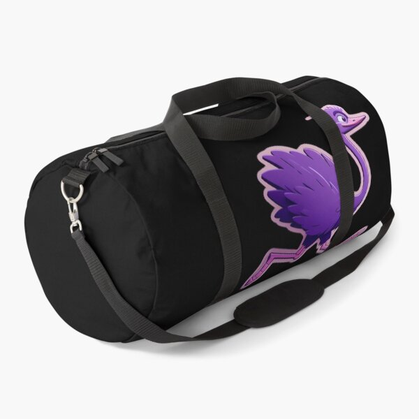 Item preview, Nostr - Decentralized Social Network - cartoon purple ostrich - Nostrich designed and sold by NautilusMare.
