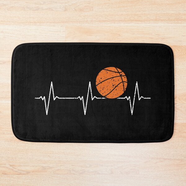 Item preview, Basketball Heartbeat Ball Pulse Bball Distressed Design designed and sold by venomousvector.