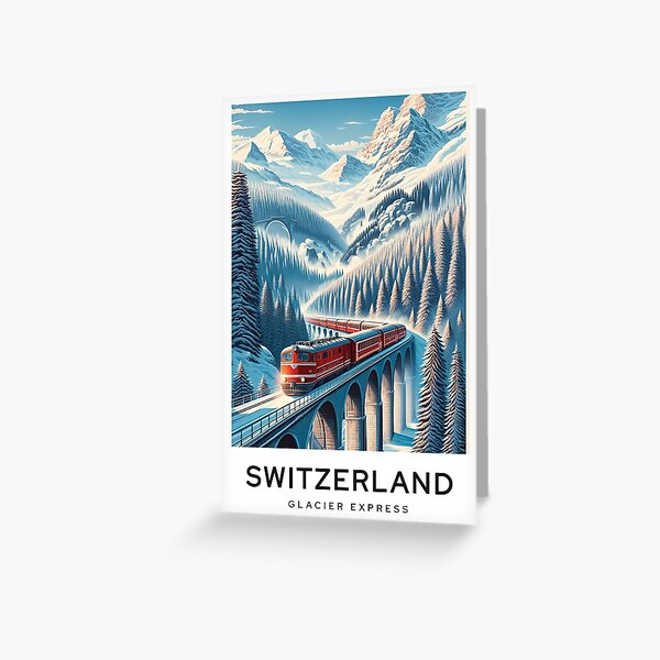 Item preview, Glacier Express Switzerland  designed and sold by TravelMarvel.