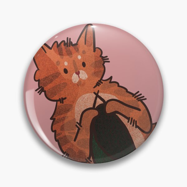 Item preview, Red Cat Knitting Hat designed and sold by FelineEmporium.