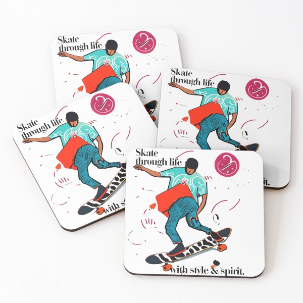 Item preview, Skate through life with style and spirit designed and sold by ArtGraphicStore.