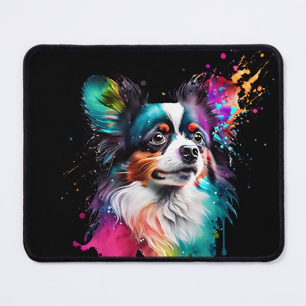 Item preview, papillon dog, canine art designed and sold by VirtusMachina.