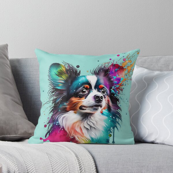 Item preview, papillon dog, canine art designed and sold by VirtusMachina.