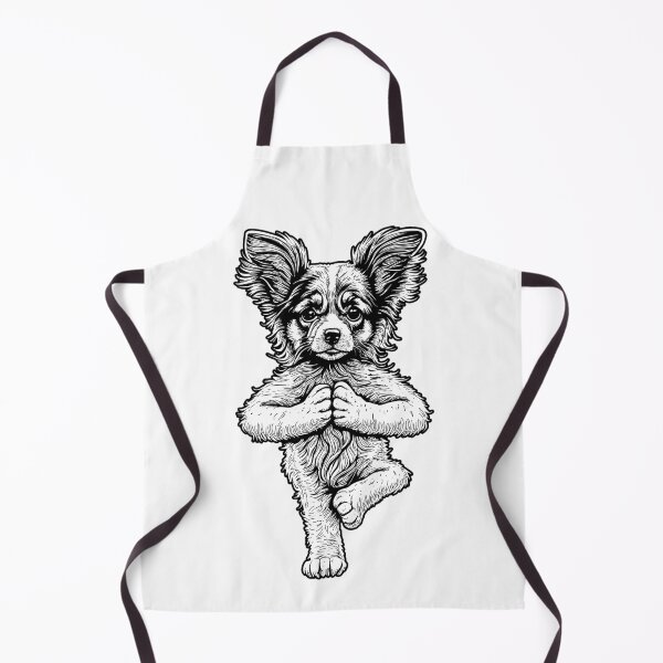 Item preview, Papillon Yoga Dog Puppy Funny Dogs Tree Pose Asana designed and sold by GrandeDuc.