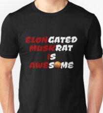 Elongated Muskrat Unisex T-Shirt