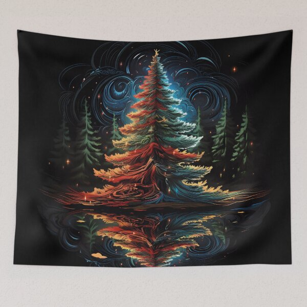 Item preview, Christmas tree  designed and sold by Linework Studio.