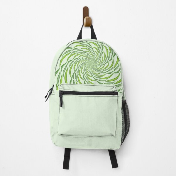 Item preview, Green leaves vertex spiral cyclone of nature designed and sold by pipikijung.