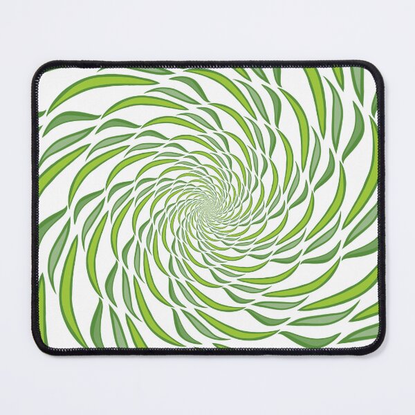 Item preview, Green leaves vertex spiral cyclone of nature  designed and sold by pipikijung.