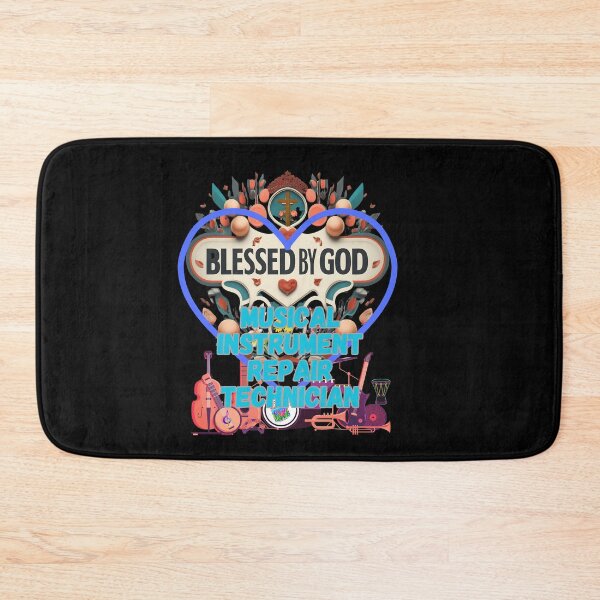 Item preview, BLESSED BY GOD MUSICAL INSTRUMENT TECHNICIAN designed and sold by carlos crane.