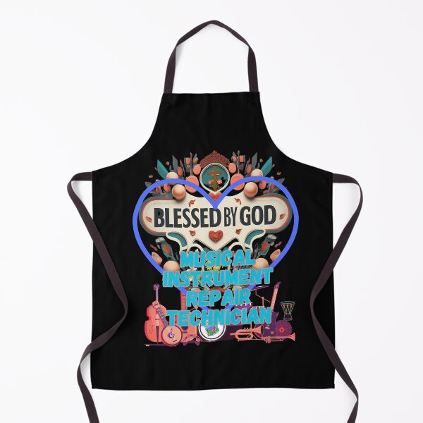 Item preview, BLESSED BY GOD MUSICAL INSTRUMENT TECHNICIAN designed and sold by carlos crane.