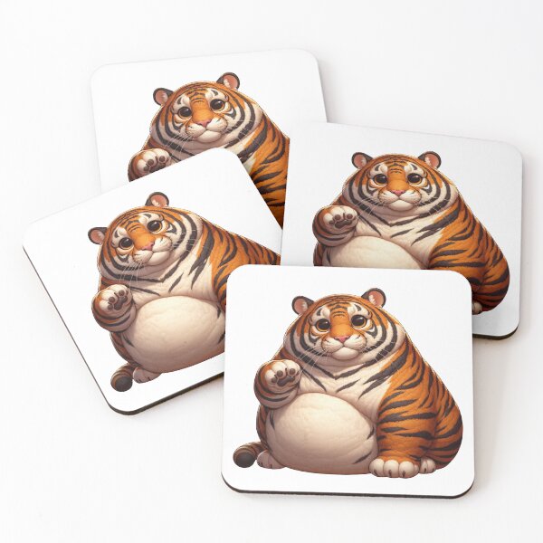 Item preview, Fat Tiger designed and sold by Carly Gough.