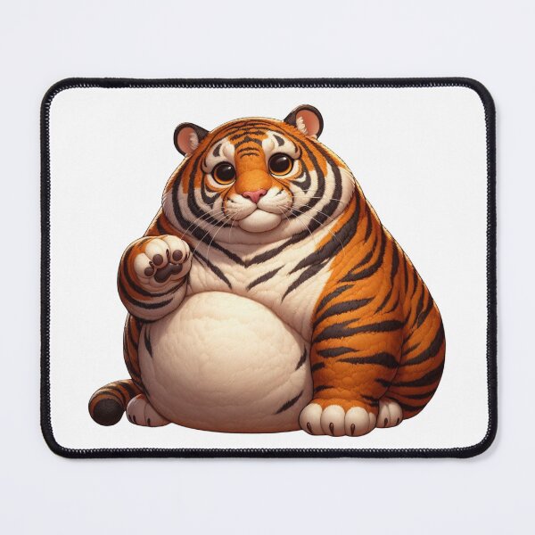 Item preview, Fat Tiger designed and sold by Carly Gough.