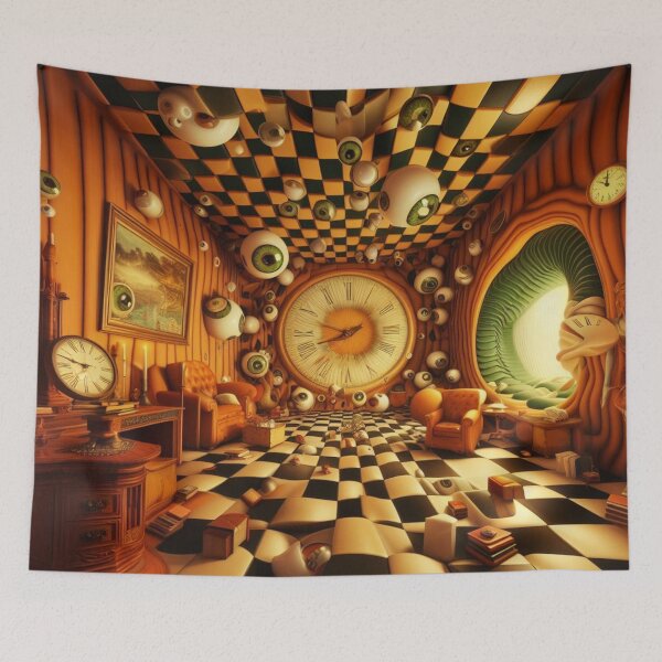 Item preview, Dreamscape Chamber Surreal Art -  home decor designed and sold by crea8iveway.