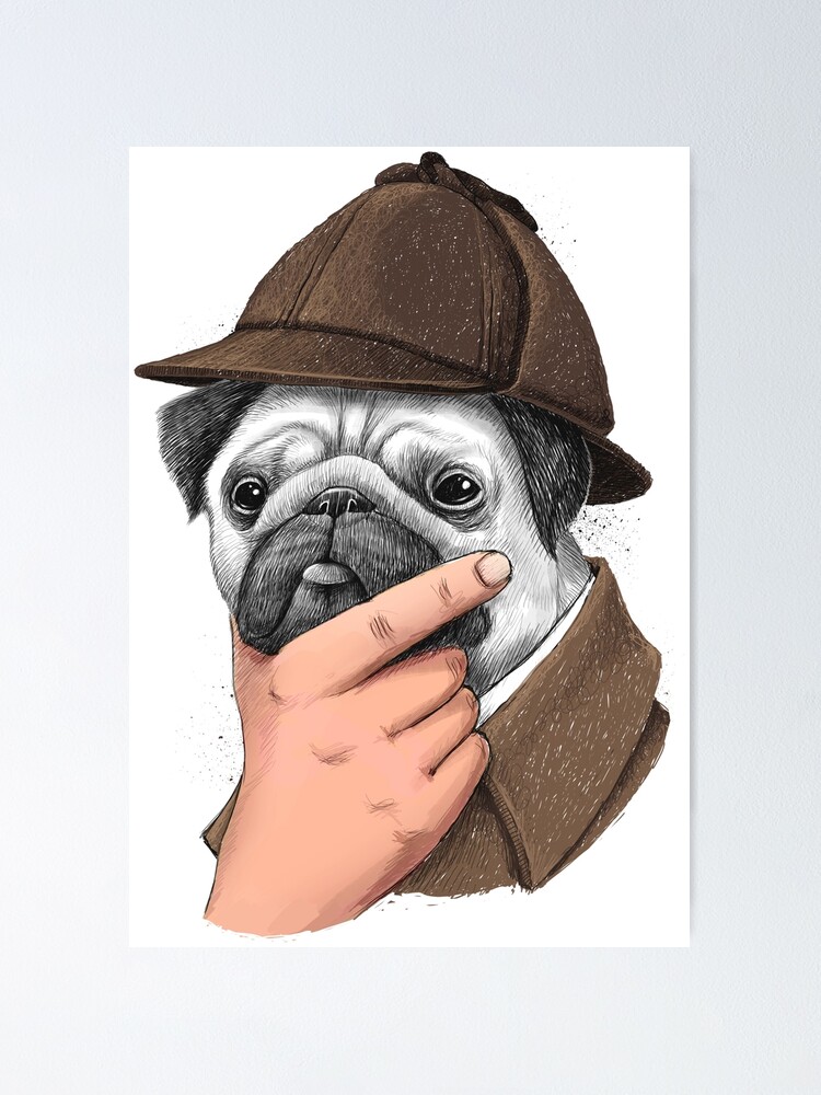 Pug boxer Sticker for Sale by NIKITA KORENKOV NikKor