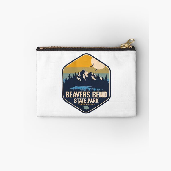 Item preview, Beavers Bend State Park Oklahoma - OK Retro Badge Forest and Wilderness  designed and sold by mountainfad.