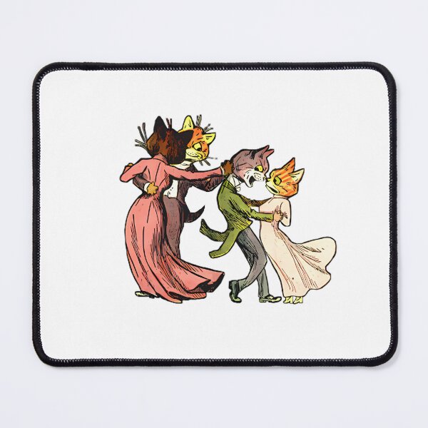 Item preview, Vintage Fighting Cats designed and sold by notsweettea.